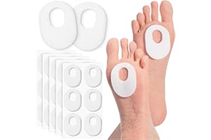 DR JK DR. JK- Felt Callus Pads, 30 pcs, White Oval Callus Cushions for Feet, Corn Pads for Feet, Mother's Day Gift