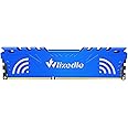 DDR3 RAM 4GB 1600MHz CL11 DIMM Wlizedle Desktop Memory PC3-12800 240-Pin 1.5V 2Rx8 Dual Rank Channel Non-ECC Unbuffered PC Computer Sdram Sticks Module Upgrade, Blue