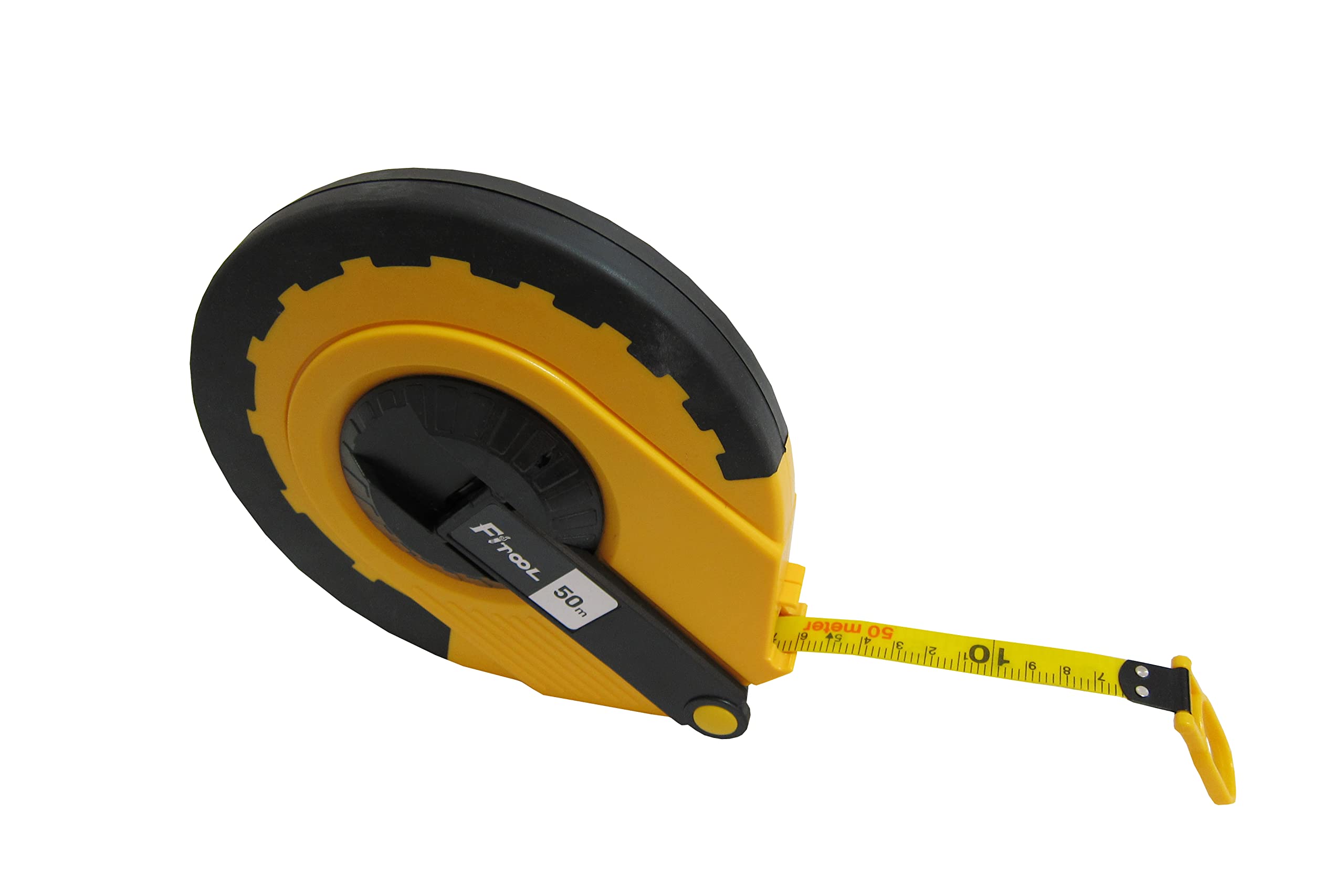 165Feet Fiberglass Measuring Tape, Dual-Sided Measuring Reel with Feet and Meters, for Sports, Landscaping, Building, Masonry, Carpentry, Contractor Engineer's Measuring Tape 50M