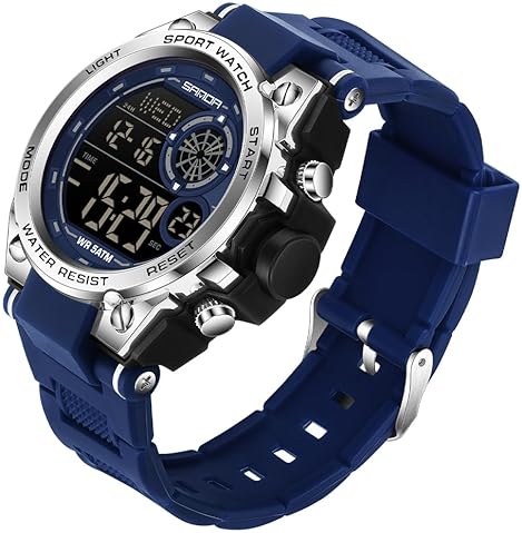 FANMIS Mens Military Multifunction Digital Watches 50M Water