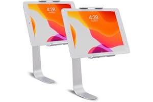 Weilianda Home Theater Seating Series Swivel Tablet and Cell Phone Holder Sofa Accessories,2 Sets Sliver