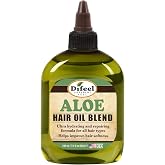 Difeel Aloe Hair Oil Blend 7.1 Ounces - Ultra Hydrating Aloe Vera Hair Oil Blend for Natural Hair, Ideal for All Hair Types, Improves Softness, Smoothness &amp; Shine