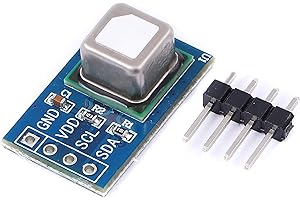Teyleten Robot SCD41 Gas Sensor Module CO2 Carbon Dioxide Temperature and Humidity Gas Sensor Module I2C