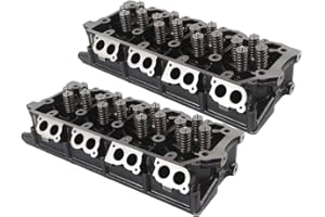 ALL STATES DP Pair New Cylinder Heads 18mm For FORD 2003-2007 Super Duty F-250 F-350 F450 F550 6.0L Powerstroke Diesel 1843080C1 1840330C1 1843080C2