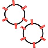 Multisland 1 Pair Tire Chain Rubber Tensioners Fit 18x8.5x8,20x8x8, 20x10x8 | Fit for Riding Lawn Tractor, Zero-Turn Riding Mower Tire Chains