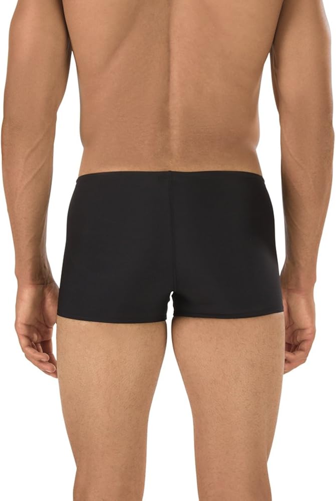 Speedo Men's Swimsuit Square Leg Endurance+ Solid : Clothing