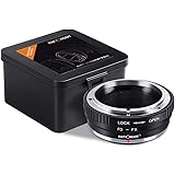 K&F Concept Lens Mount Adapter Canon FD Lens to Fujifilm FX Mount Mirrorless Camera Adapter