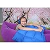 Cozy-Canoe-for-Sensory-Diet–Vinyl-Inflatable-Max-Height-5Ft-3In–70-Inches-by-315-Inches-by-19-Inches-Purple