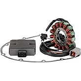 Frezon Magneto Coil Stator + Voltage Regulator + Gasket Assy Fit for Kawasaki VN900 Classic 2006-2013,Vulcan 900 Classic/Classic LT 2006-2023,Custom 2007-2008,Vulcan 900 Custom 2007-2023