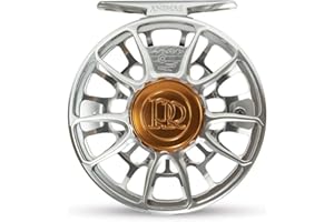 ROSS REELS Animas Fly Fishing Reel | Durable Lightweight High-Performance Ultra-Large Arbor Reel for Fly Fishing in Freshwater & Saltwater, 5-6wt, Platinum