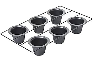 Chicago Metallic 26562 Non Stick 6-Cup Popover Pan