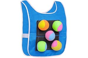Stick Ball Vest - Dodgeball Game Set - Dodgeball Tag Game Sticky | Ultiimate Dodgeball Game | Sticky Target Outdoor Children 