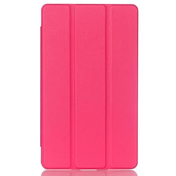 Huawei MediaPad M2 8.0' Smart Shell Case Cover Tasche Etui - MOONBAY MALL Ultra Dünn Tri-Fold Smart-Muschel PU Leder Ultra Sc