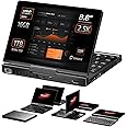 GPD Pocket 4: Mini Laptop with AMD Ryzen 7 8840U CPU, Radeon 780M GPU, 16GB LPDDR5X RAM, 1TB PCIe Gen4 SSD, 8.8 Inch 2.5K 144Hz Display, Wi-Fi 6E, Bluetooth 5.3, Modular AI Handheld PC