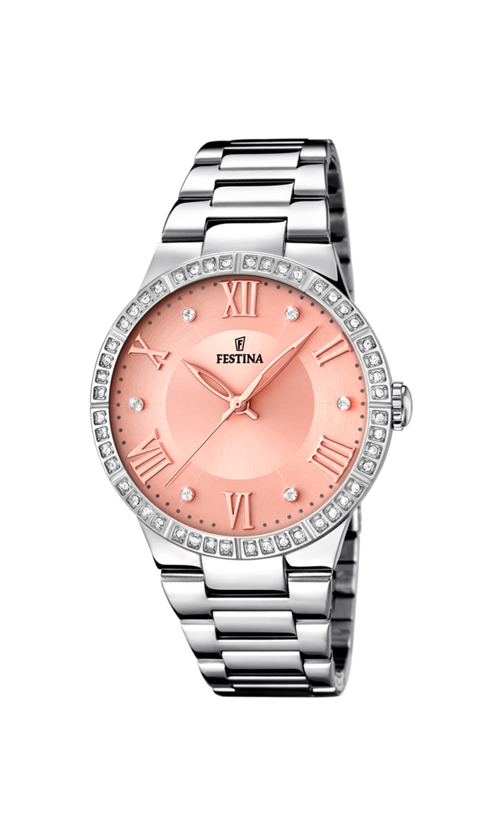 Festina Women's Watch Mademoiselle Analogue Quartz Stainless Steel Bracelet F16719/3