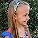 6 PCS Reversible Sequins Headbands for Girls and Women - Non Slip Mermaid Style Flip Sequin Wide Headband Set with Elastic Cord - Fashion Hair Accessories - Great Party Favors