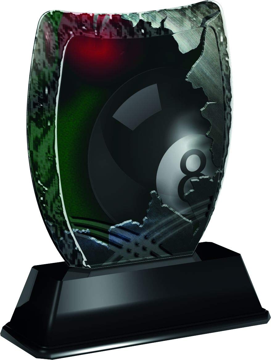 Trophy Monster Iceberg Pool Award for Clubs & Events | Made from Printed Acrylic | 160mm Height