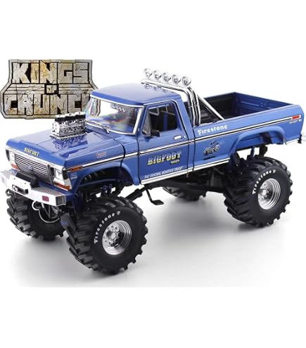 1/64 Scale 1990 F-350 Iron Eagle Diecast Model Truck - Greenlight Collectibles Kings Of Crunch Series 15