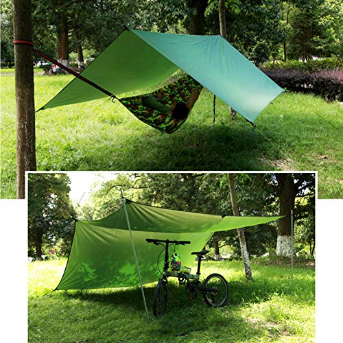TOPofly 3 m* 3 m waterdichte hangmat regen vliegen tent Tarp voetafdruk camping onderdak gronddoek zonnescherm mat voor… - Image 7
