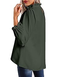 Avanova Women 3/4 Long Sleeve Work Business Top
