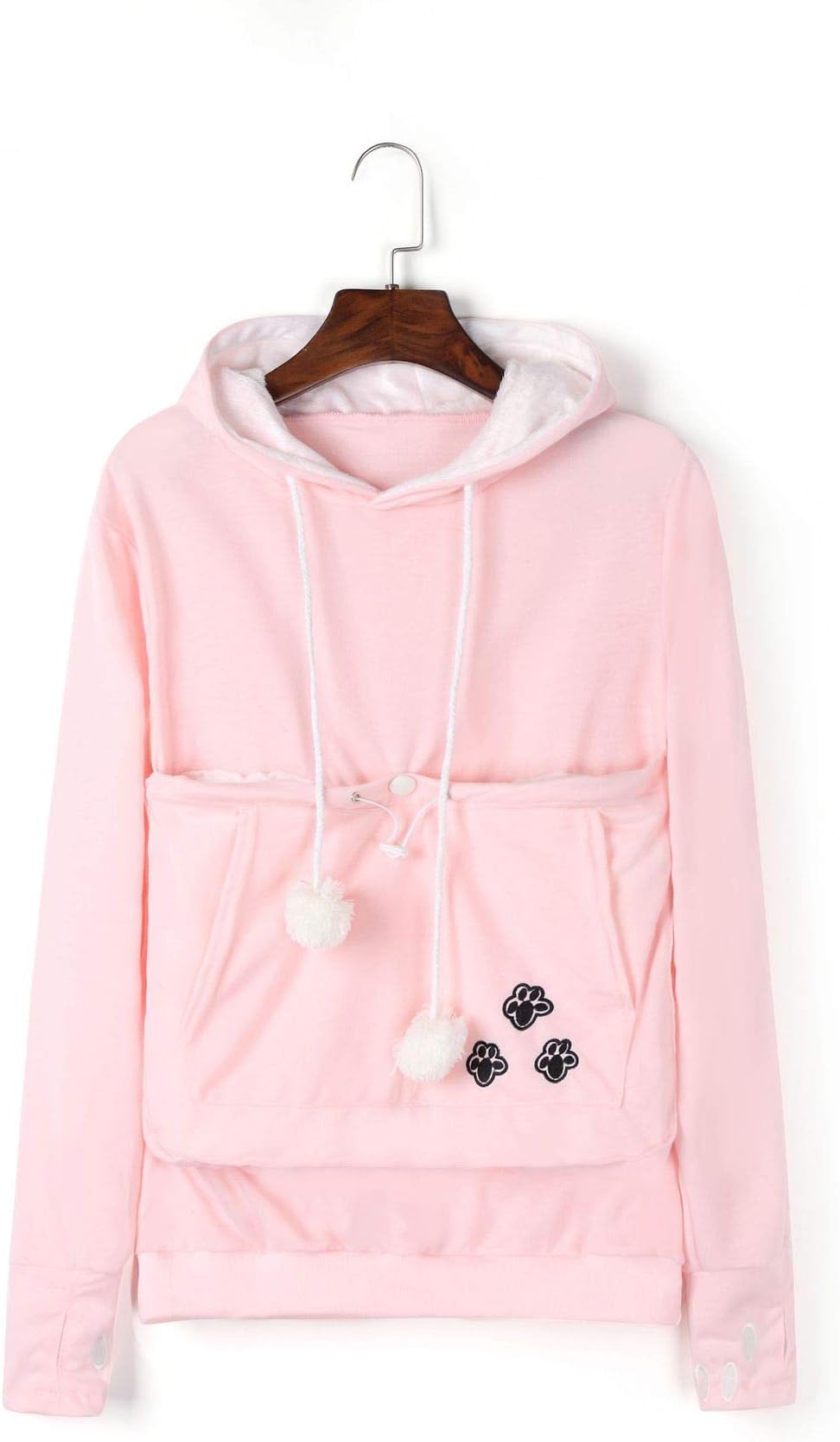 NeuFashion Pet Cat Dog Kangaroo Pouch Hoodies Pullover Sweater Pocket Hoodie Cat Dog Holder Carrier Sweatshirt