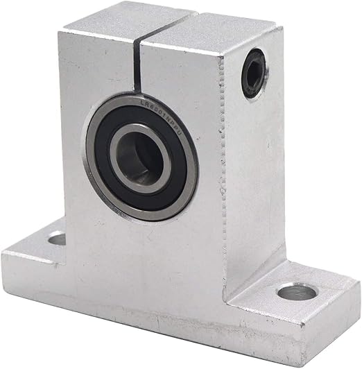 Sydien 4pcs SK10 Aluminum Linear Motion Rail Clamping Guide Support ...