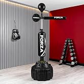 FORZA Reflex Punch Bag [Speed Bag + Bar] | 3in1 Adjustable Speed Bag for Adults &amp; Juniors | Kickboxing, MMA, Martial Arts, Combat Training Tool - Heavy Duty Punch Bag