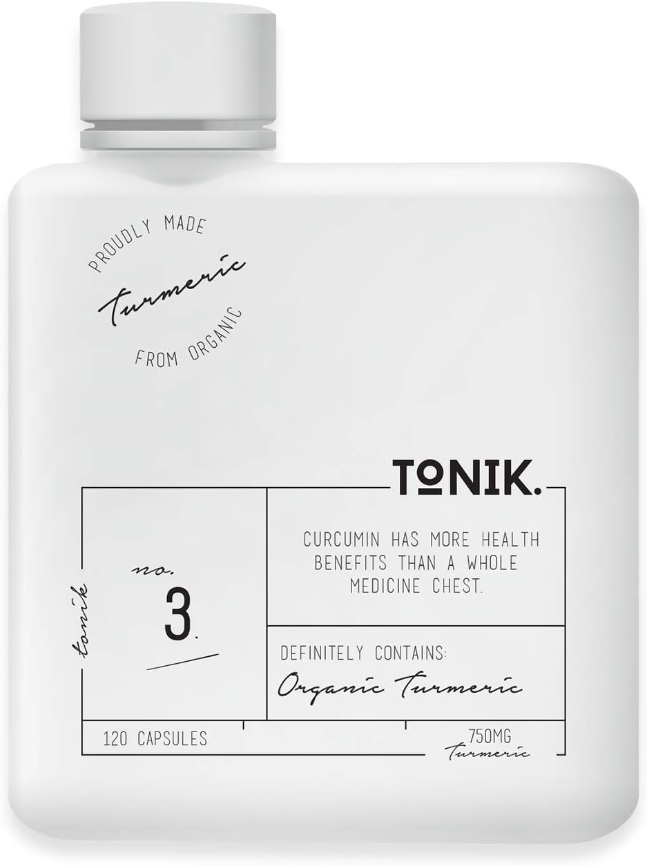 Curcumin/Turmeric Capsules (1000 mg) Concentrated Formula | Organic