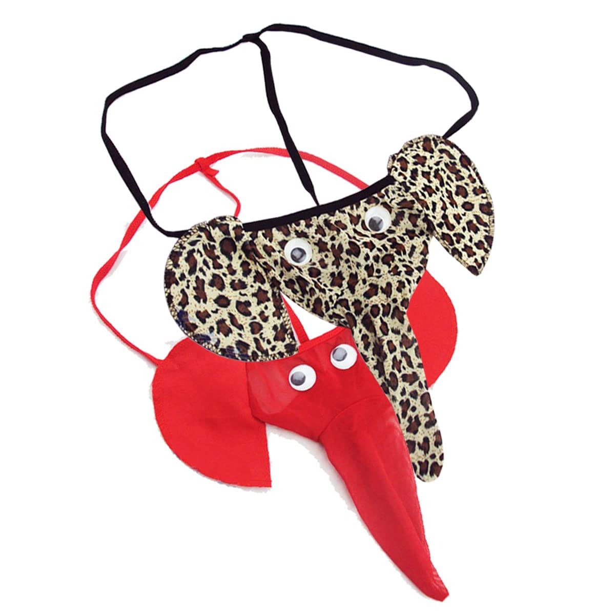 VemeFufu 2 PCS String Thong for Men Funny UK Hot String Low Waist Tanga Underwear Lingerie for Mens