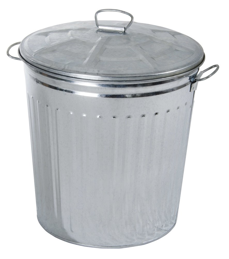 VERDELOOK Cubo galvanizado 62 46 cm Almacenamiento y organización