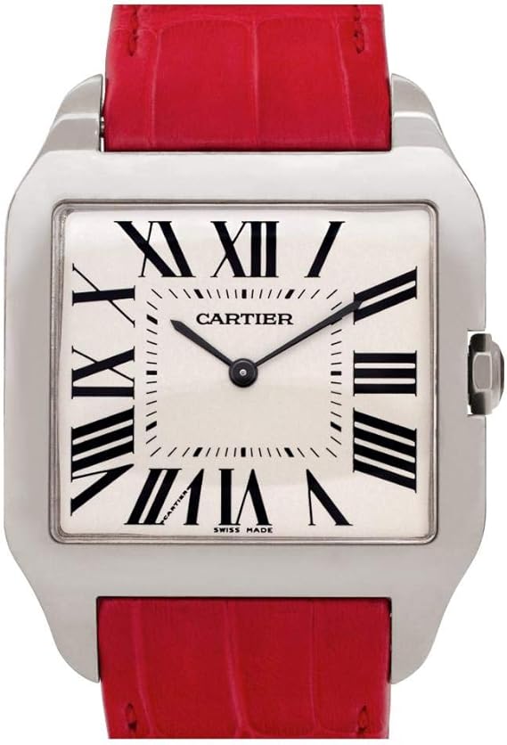 Amazon カルティエ サントス デュモント機械式手巻き男性用腕時計 W 認定中古品 メンズ腕時計 腕時計 通販