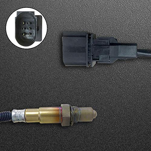 O2 Oxygen Sensor 17014 0258007057 0258007090 LSU4.2 5-Wire Wideband AFR Air Fuel Ratio Sensor for Audi TT A4 A8, Volkswagen Beetle EuroVan Golf Jetta Phaeton