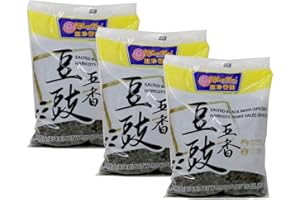 GENERIC Koon Chun Chinese douchi fermented black beans 16 oz (Spiced) 3 pack