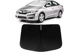 PAIMOHO Windshield Sun Shade for Honda Civic 2012-2015, Car Front Window Sunshade with 240T Sun Visor Protector Blocks UV Rays Heat Sun Shield Accessories