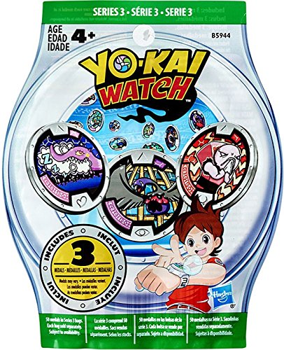 Hasbro Yo-Kai Watch Series 3 YOKAI MEDALS Mystery Pack