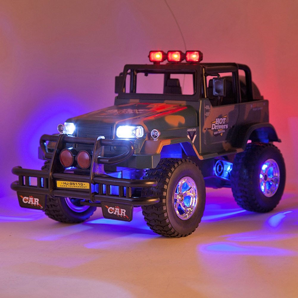 おもちゃ B07f1ldp3d Xuerui イエロー Green いえろ リモートコントロールカーsuv子供のおもちゃの車 の男の子のドリフトハイスピードビッグハマーリモートコントロール車ビッグボディ50メートルリモートコントロール距離 Green 色 プラモデル模型パーツ Web限定
