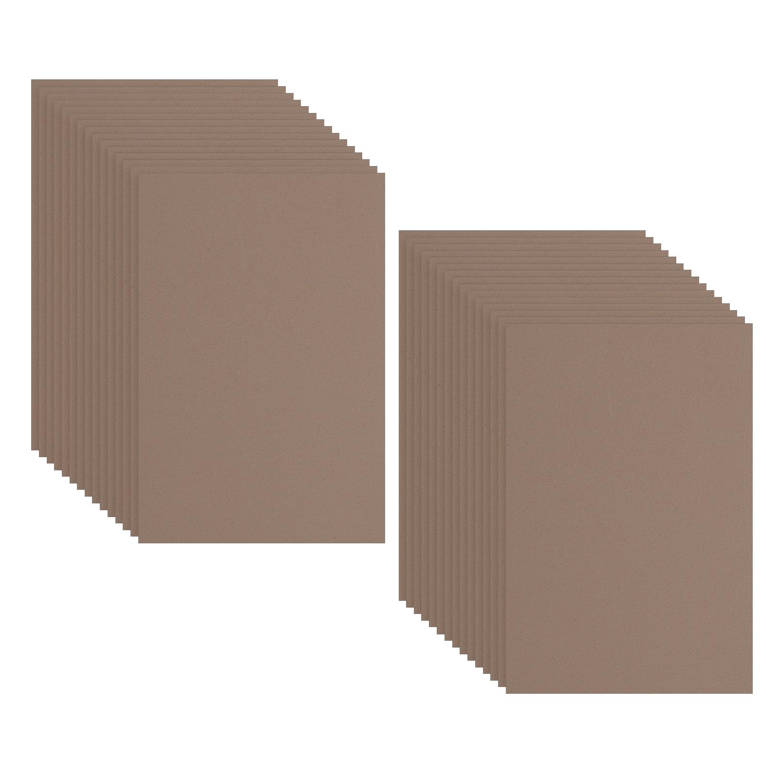 PATIKIL 30 Pack Brown EVA Foam Sheets, 12" x 8" 2mm Thick Crafts Foam Paper for Craft Classroom Bulletin Board Decor Scrapbooking DIY Cosplay Costume