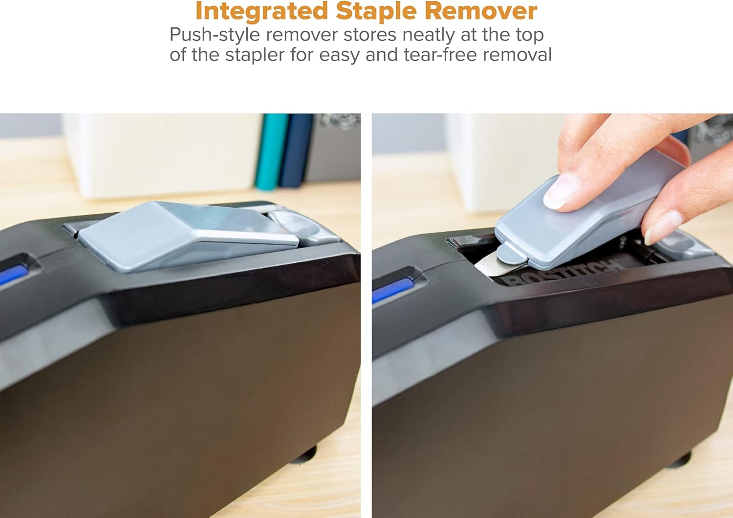 Bostitch Office Impulse 30 Sheet Electric Stapler Value Pack - Heavy Duty, No-Jam with Trusted Warranty Guaranteed by Bostitch, Black (02638) : Desk Staplers : Office Products
