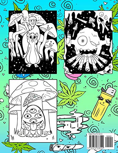 Let S Get High And Color An Adult Coloring Book Stoner Coloring Book Volume Pricepulse
