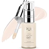 PÜR MINERALS 4-in-1 Love Your Selfie Longwear Foundation & Concealer Full Coverage Liquid Foundation, Hydrating Formula, Cruelty Free