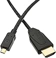 Amzer Micro HDMI High Speed Male To HDMI Male Cable  - 5 Feet
