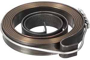 uxcell Drill Press Spring Drill Press Quill Feed Return Coil Spring Assembly Spring Steel Chemical Blackening Finish 680mm Ex