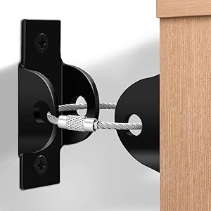 Furniture Anchors (6 Pack) Furniture Straps for Baby Proofing, Furniture Wall Anchors Metal Secure 400 Pound Falling Furniture Prevention Straps Child Pet Safety Straps Earthquake Resistant