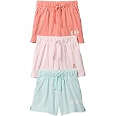 Gap Baby-Girls 3-Pack Logo Shorts