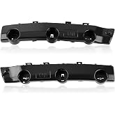 CARBBIA 62222-4BA1A Front Bumper Bracket Compatible with Nissan Rogue | 2014-2019 62223-4BA1A Driver &amp; Passenger Side Bumper Fender Bracket Covers NI1032108 NI1033108