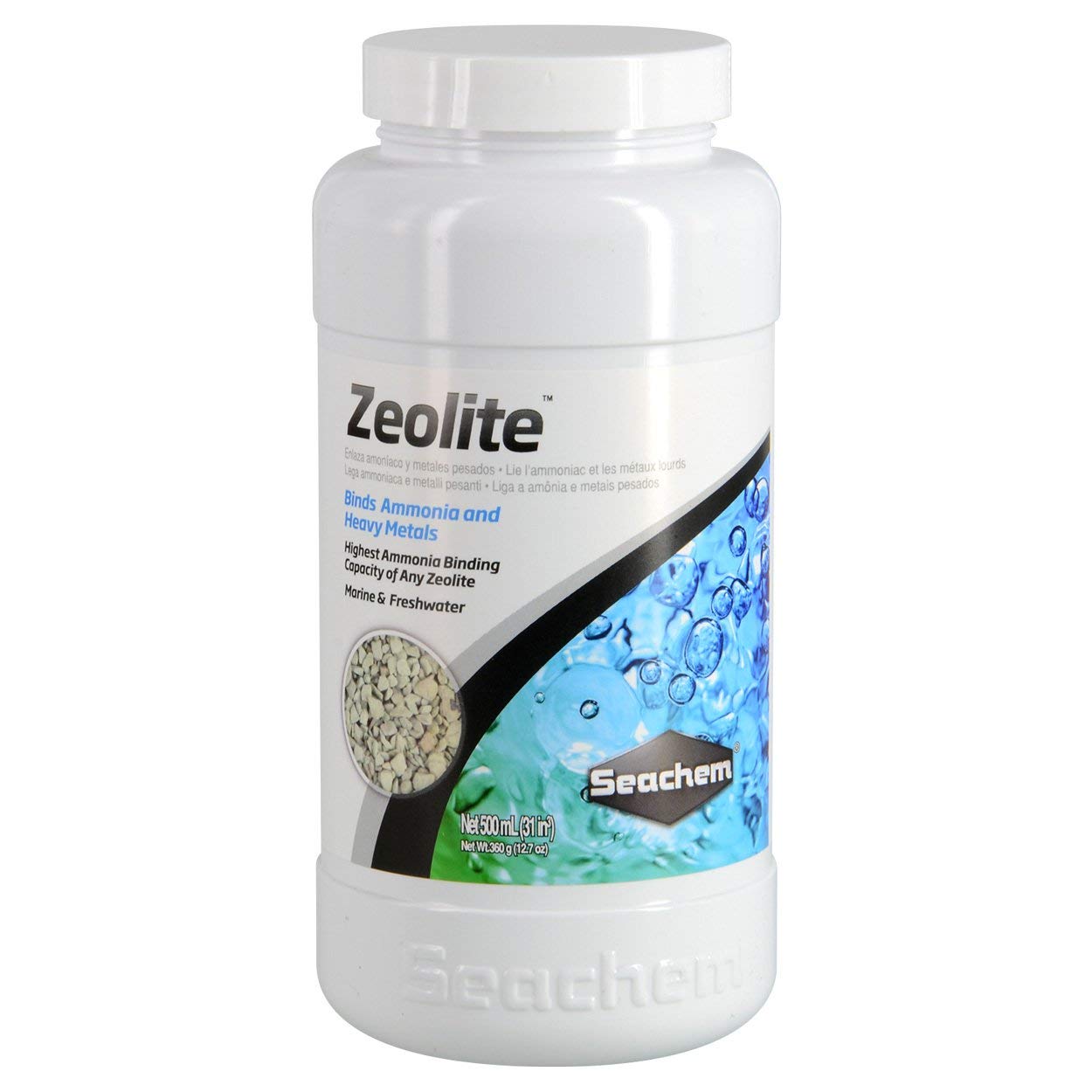 Seachem Zeolite Ammonia Binder,,360 g (Pack of 1)