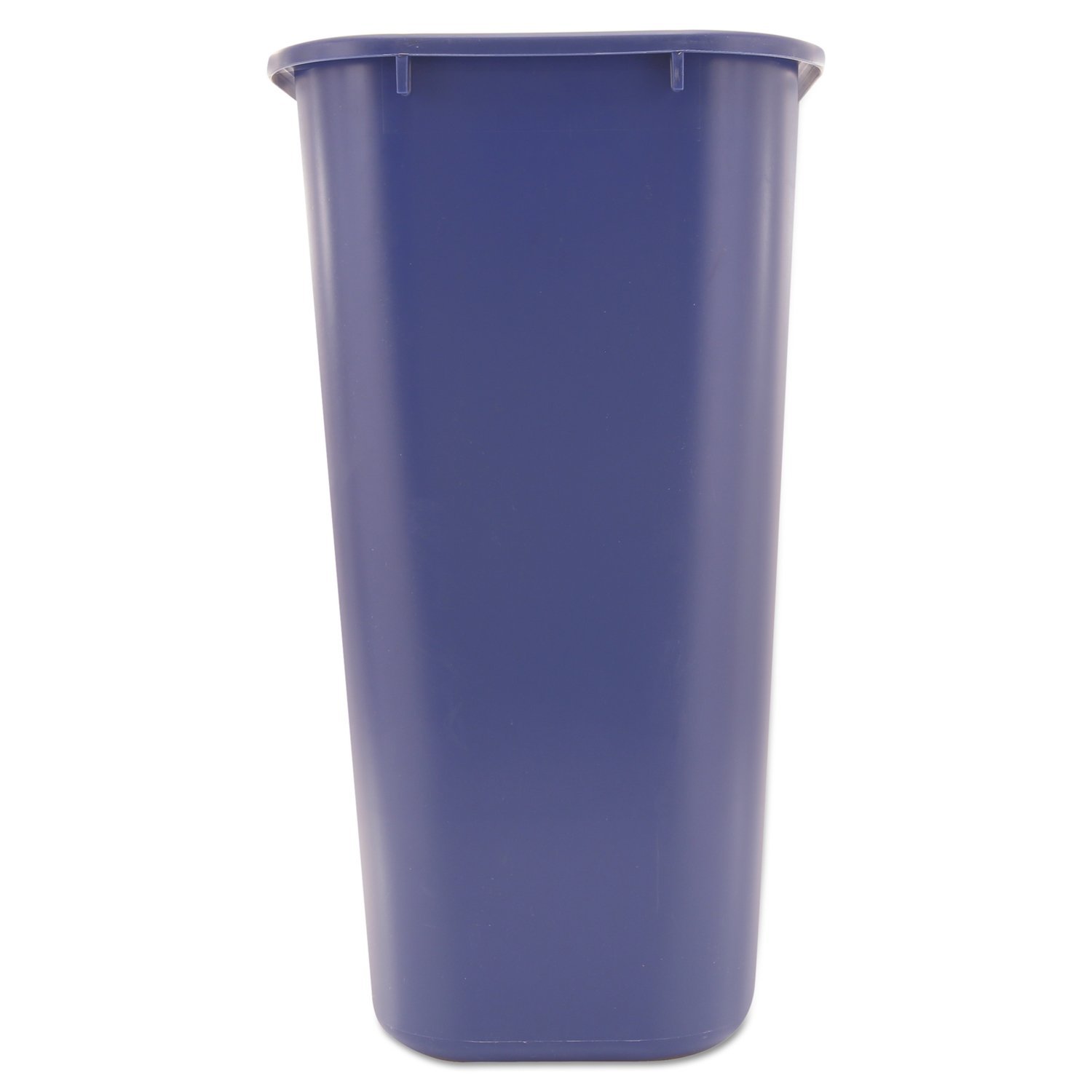 Rubbermaid Commercial Products Deskside Office Bedroom Wastebasket Trash Can Recycle, 10 Gallon, Blue, 4-Pack: Industrial & Scientific