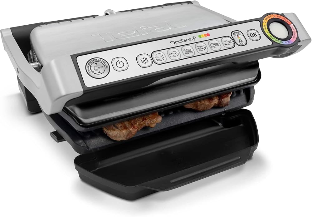 Tefal Optigrill Plus 6 Programs Measure Cook Temperature Intelligence