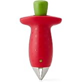 Chef'n Original Stem Gem Strawberry Huller, Red/Green - 102-138-005