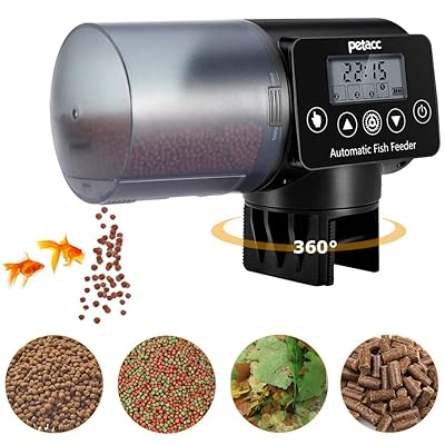 Petacc Moisture-Proof Auto Fish Feeder for Aquarium Mauritius Ubuy